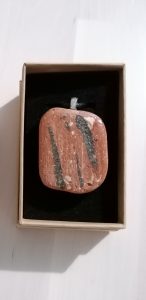 sea formed brick pendant